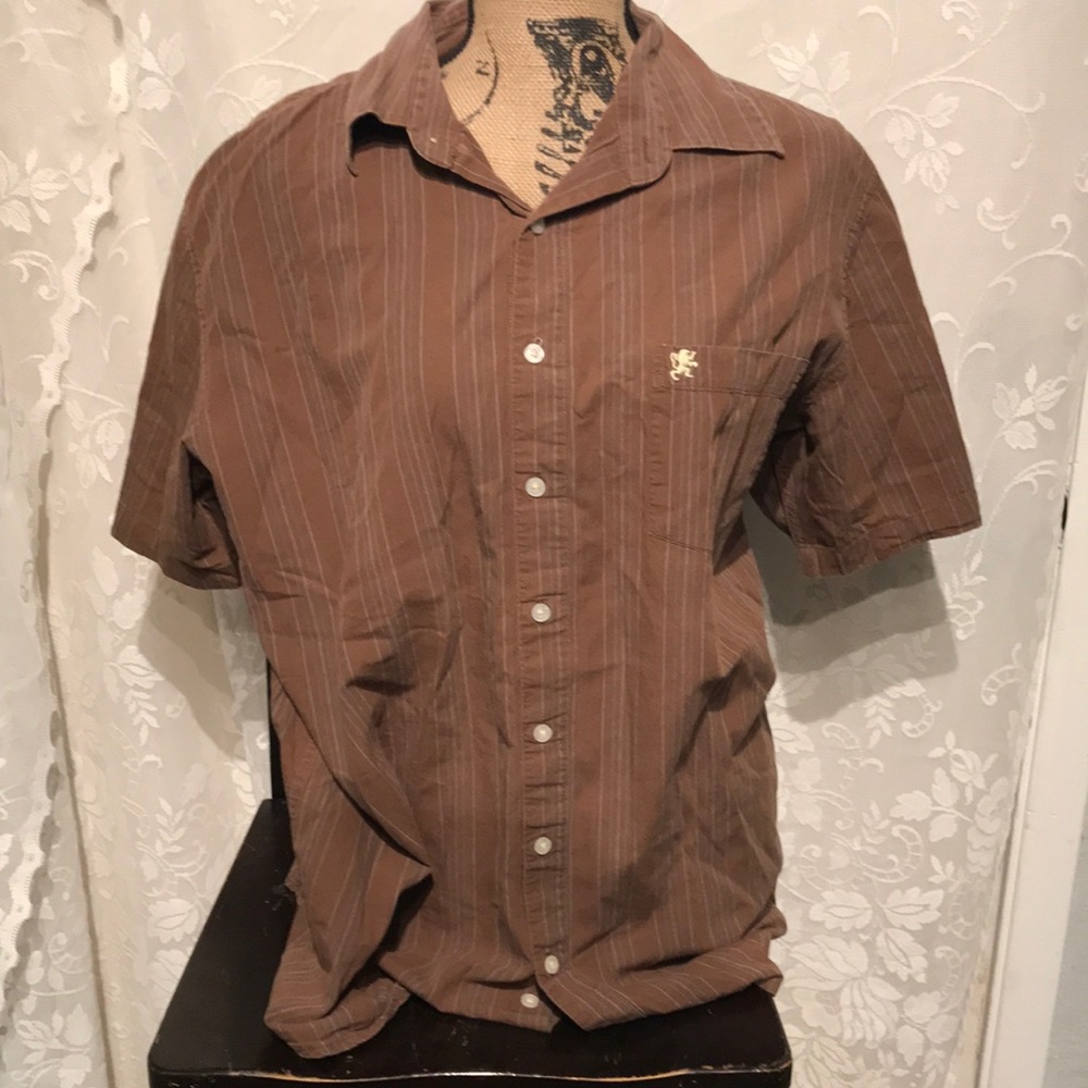 Mossimo supply co striped button up